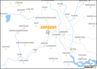 map of Wanquan