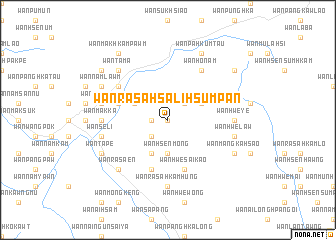 map of Wān Ra-sa-hsa-li-hsumpan