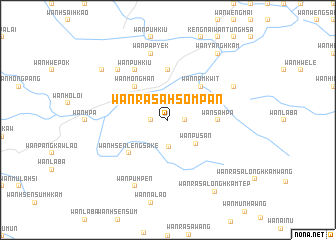 map of Wān Ra-sa-hsompān