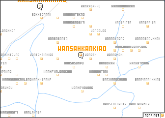 map of Wān Sa-hkankiao