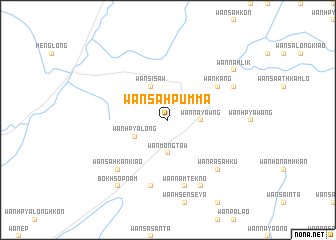 map of Wān Sa-hpūmma