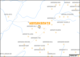 map of Wān Sa-kanhta