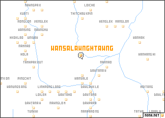 map of Wān Sa-lawnghtawng