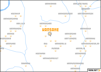 map of Wān Sa-mè