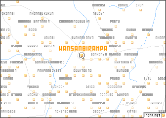 map of Wansanbirampa