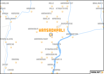 map of Wān Sao-hpa-li