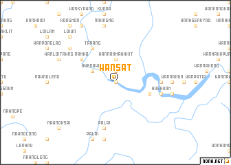 map of Wān Sat