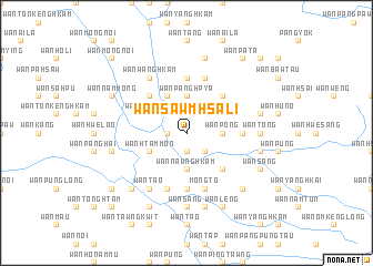 map of Wān Sawmhsa-li