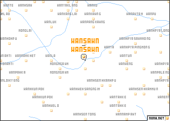 map of Wān Sawn