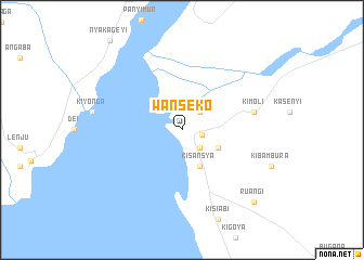 map of Wanseko