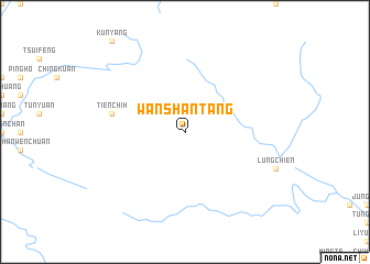 map of Wan-shan-t\