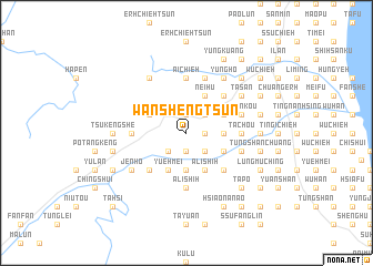 map of Wan-sheng-ts\