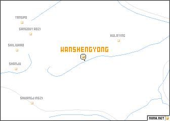 map of Wanshengyong