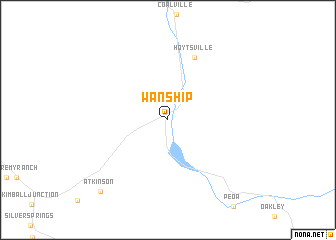 map of Wanship
