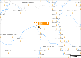 map of Wān Siksa-li