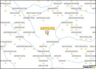 map of Wān Sing