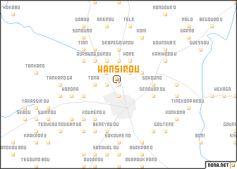 map of Wansirou