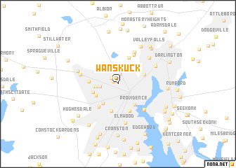 map of Wanskuck