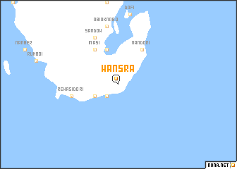 map of Wansra