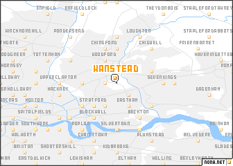 map of Wanstead