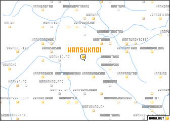 map of Wān Süknoi