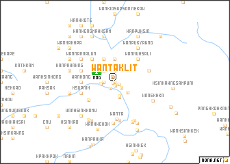 map of Wān Taklit