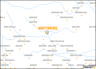 map of Wān Tā-ping