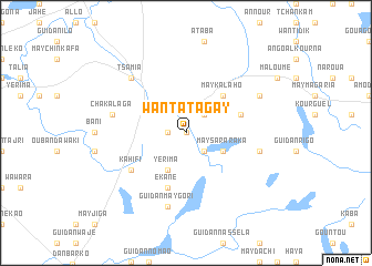 map of Wantatagay