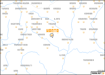 map of Wanta