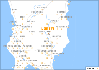 map of Wan-te-lu