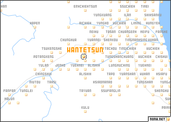 map of Wan-te-ts\