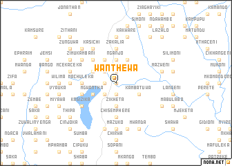 map of Wanthewa