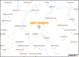 map of Wantipabrik