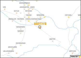 map of Wantiya