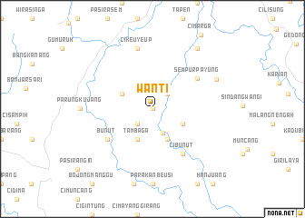map of Wanti