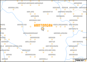 map of Wān Tōng-aw