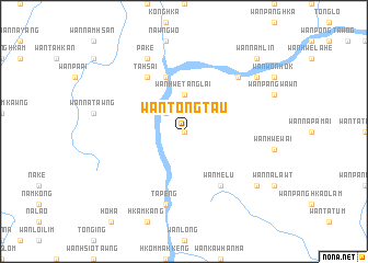 map of Wān Tongtau