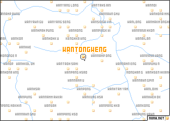 map of Wān Tongweng