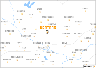 map of Wantong