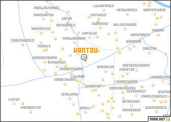 map of Wantou