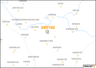 map of Wantou