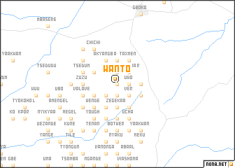 map of Wanto