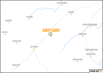 map of Wantuan