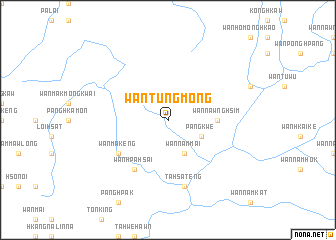 map of Wān Tüngmong
