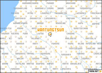 map of Wan-tung-ts\