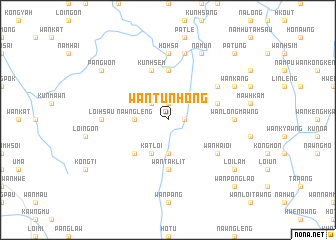 map of Wān Tunhong