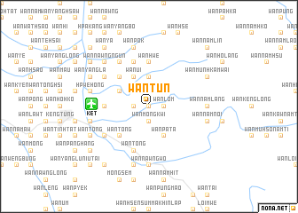 map of Wān Tün