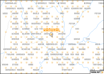 map of Wanuhal