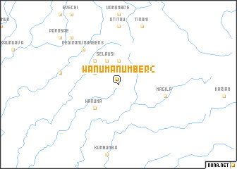 map of Wanuma Number 2