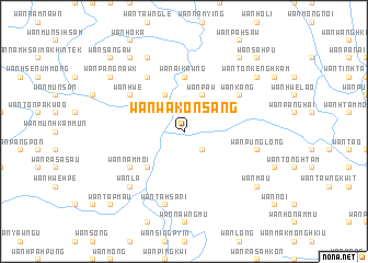 map of Wān Wa-konsang